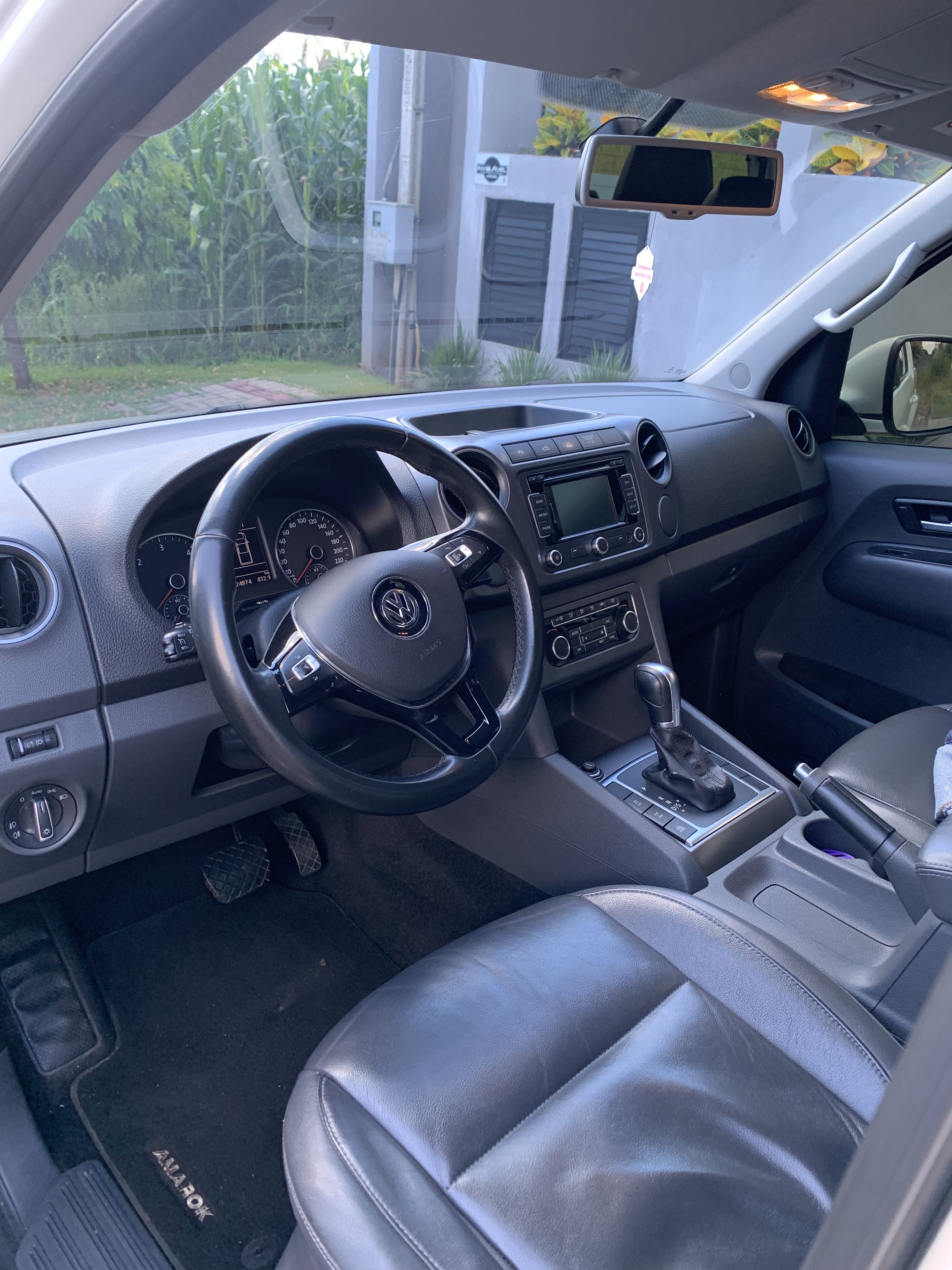 Interior — console central